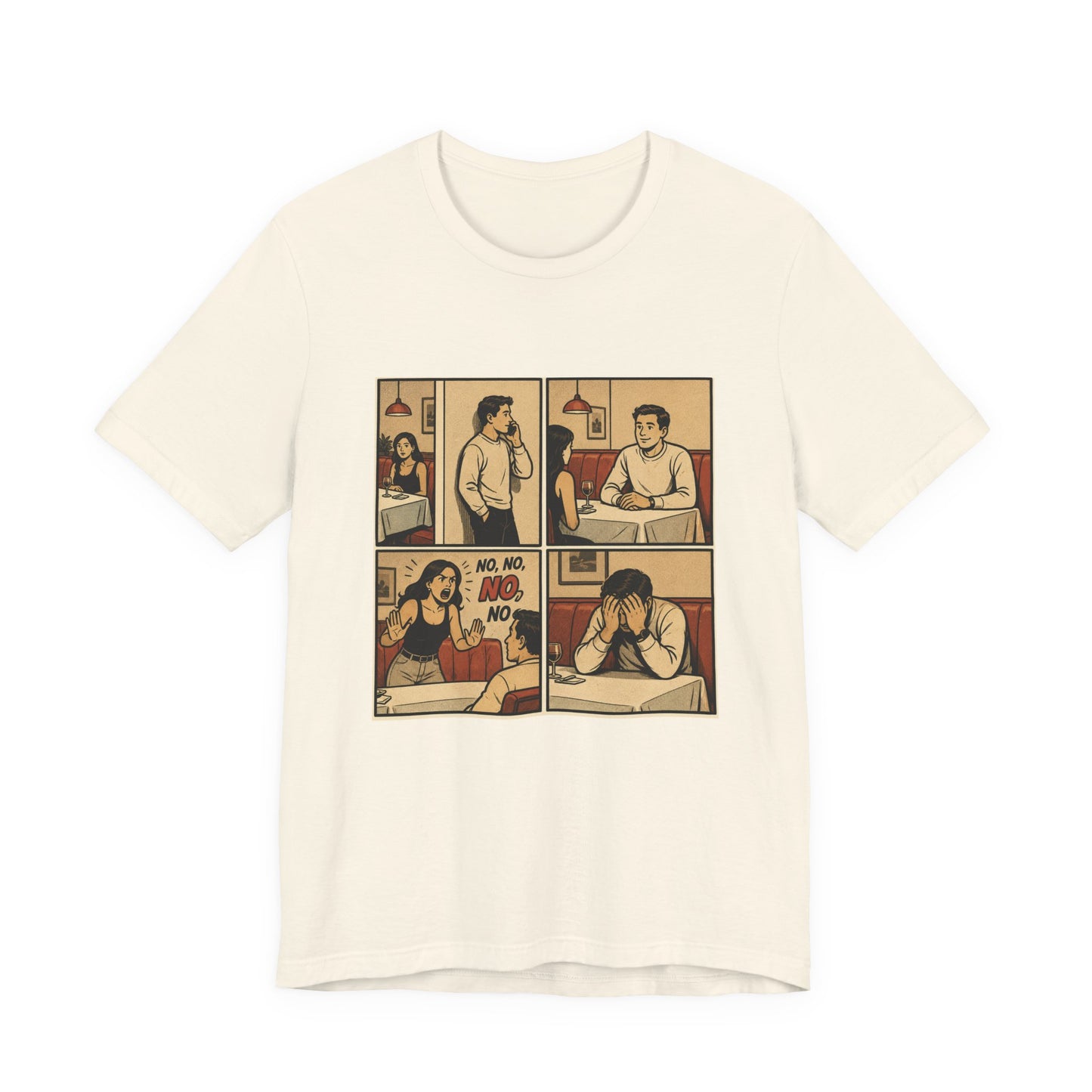 'No, No, No' Unisex Tee