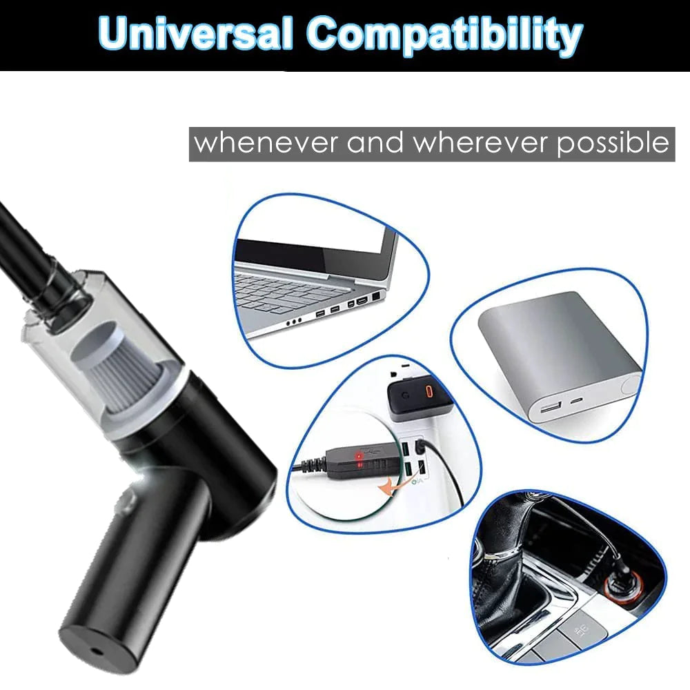 Mini Wireless Vacuum Cleaner