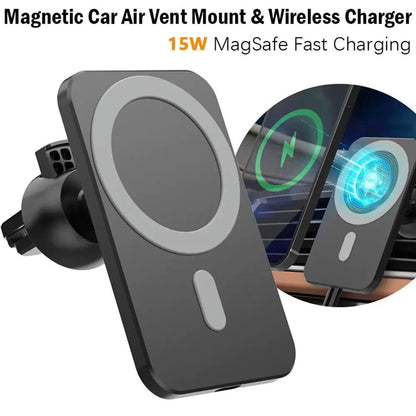 Magnetic Charging Car Phone Mount